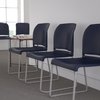 Flash Furniture Navy Plastic Stack Chair RUT-238A-NY-GG